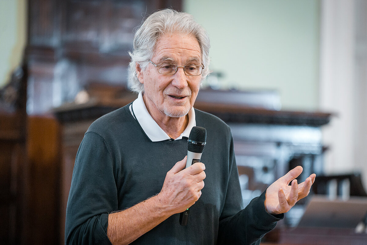 Russell King, Emeritus professor of geography at the University of Sussex. Photo: Toms Grīnbergs